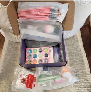 LIMEGIRL Acrylic Nail System Kit Complete NEW Sealed